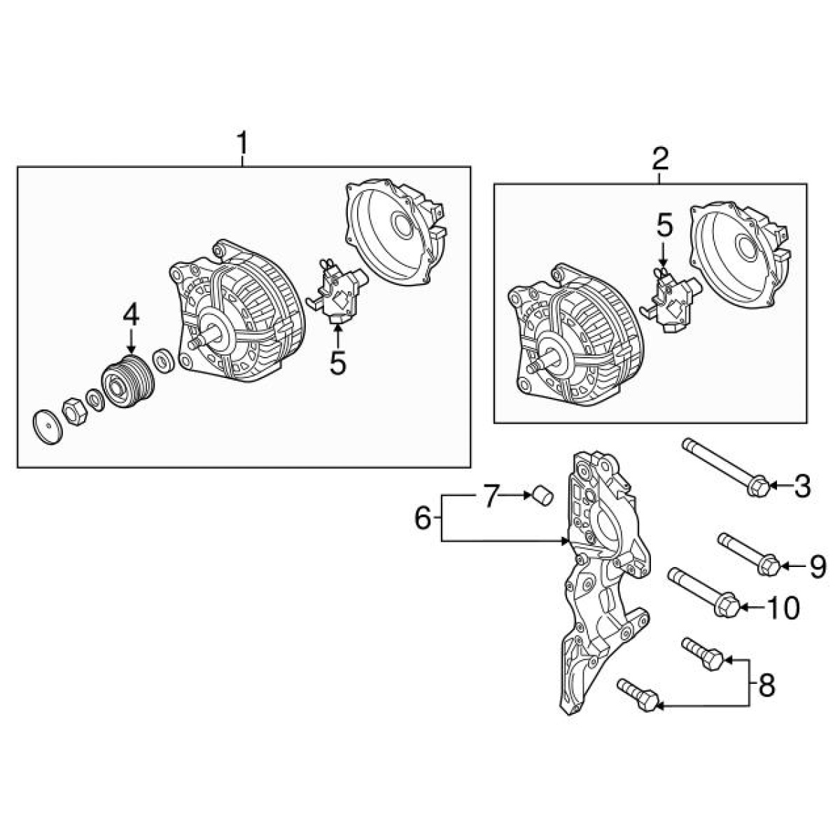 ALTERNATÖR BRAKETİ